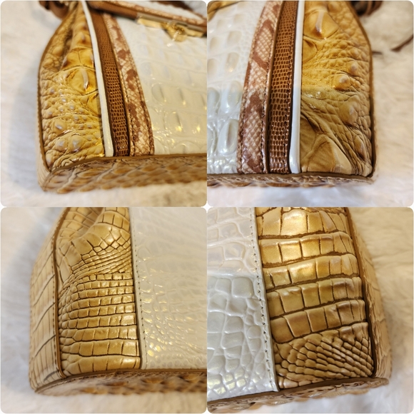 Brahmin Margo Crossbody Bag In Dune Alamosa - Picture 11 of 11